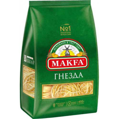 Макароны "Тальятелле (гнезда)" 450гр "Makfa"