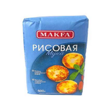 Мука "Рисовая" 500гр "Makfa"
