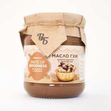 Масло "ГХИ" "С шоколадом и арахисом" 210гр
