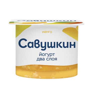 Йогурт Савушкин Манго 120гр