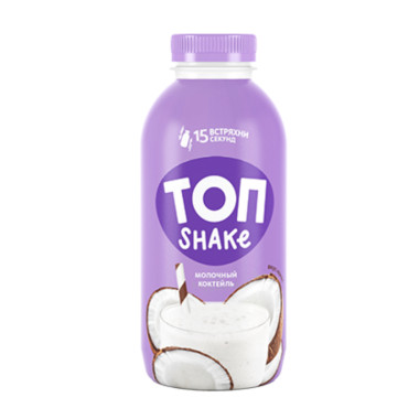 Коктейль молочный "Кокос" 450гр "ТОП"