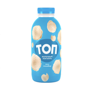 Коктейль мол. Пломбир 450г "ТОП"