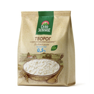 Творог 0% Село Зеленое 500 гр.
