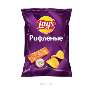 Кремді тұздық қосылған лосось чипсылары, 140 г