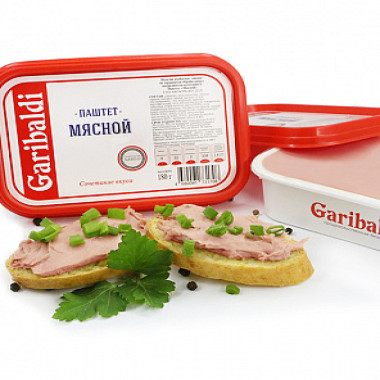 Паштет Мясной «Гарибальди» 180 гр.