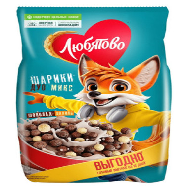 Дайын таңғы ас шарлары Duo Mix 500 г Любатово