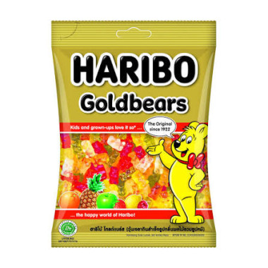 Haribo Goldbears шайнайтын кәмпит 80 г