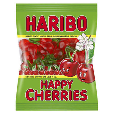 Haribo Happy Cherries мармеладтары, 80 г