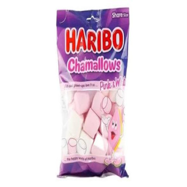 Haribo шамалаулары қызғылт ақ 70 г зефир