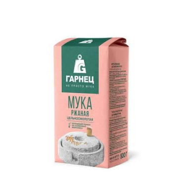 Сұлы/қарараушан ұны Гарнец (пакет) 500г 1/12